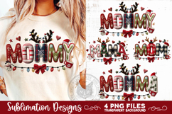 Christmas Momma Sublimation MOM, MOMMA, MOMMY, MAMA Designs Product Image 8