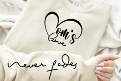 Moms Love Sleeve SVG, Mother's Day SVG Design Product Image 2
