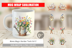 Moms Magic Garden Mug Wrap Product Image 1