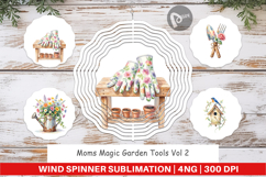 Moms Magic Garden Wind Spinner Product Image 1