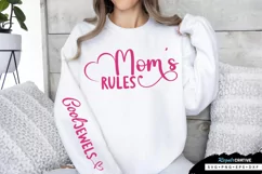 Cool Jewels Sleeve SVG, Mother's Day SVG Design Product Image 1