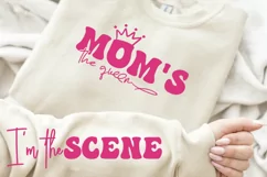 I'm The Scene Sleeve SVG, Mother's Day SVG Design Product Image 3