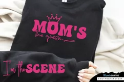I'm The Scene Sleeve SVG, Mother's Day SVG Design Product Image 1