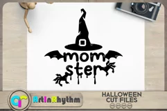 Halloween mom shirt SVG / Momster SVG Product Image 2