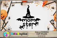 Halloween mom shirt SVG / Momster SVG Product Image 1