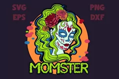 momster calavera SVG