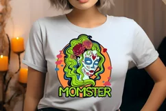 momster calavera SVG on shirt