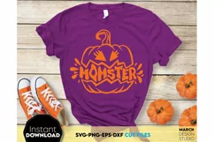 Momster svg Halloween SVG Halloween Shirt SVG Halloween Gift Product Image 3