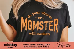 Momster Svg, Fall Autumn Svg, Svg Png Dxf Eps, Halloween Mom, Spooky Vibes, Cricut Cut Files, Silhouette, Funny Mom Shirt, halloween gift idea, trick or treat svg, spooky mom svg, Spooky Mama, Scary Mom Shirt