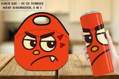 14 Monster Lunch Bag | Monster Tumbler Wrap Bundle Product Image 15