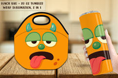 14 Monster Lunch Bag | Monster Tumbler Wrap Bundle Product Image 4