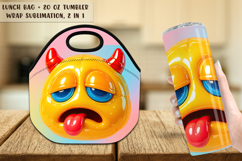 14 Monster Lunch Bag | Monster Tumbler Wrap Bundle Product Image 5
