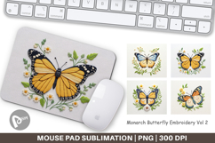 Mouse Pad Monarch Butterfly Product Image 1
