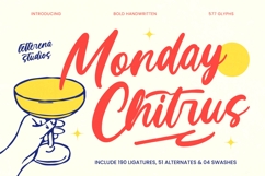 Monday Chitrus - Bold Handwritten Product Image 1