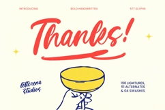 Monday Chitrus - Bold Handwritten Product Image 20