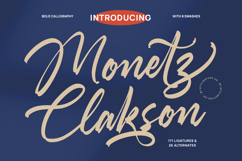Monetz Clakson - Bold Calligraphy Product Image 1