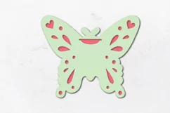 Money Card Butterfly, Birthday Gift Card SVG Product Image 2