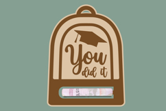 Graduation Money Holder Laser Engraving Product Image 1