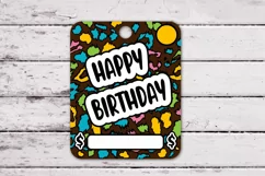 Happy Birthday Money card. Money card Gift SVG. Cut File. Product Image 2
