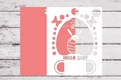 Money card. Baby Shower Money card Gift PNG. Product Image 2