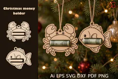 Money Holder | Crab Fish | Gifts Product Image 1