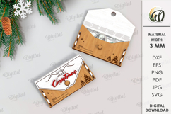 Money Envelopes Bundle Laser Cut. Envelope Gift SVG Product Image 12