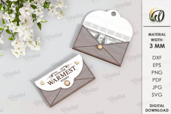 Money Envelopes Bundle Laser Cut. Envelope Gift SVG Product Image 7
