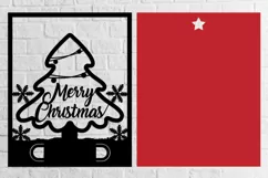 Christmas Card Money Holder 1-2 svg eps ai png pdf Product Image 2