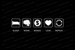 money motivational quotes svg t shirt design vector Product Image 1
