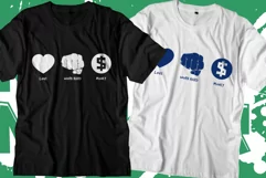 money motivational quotes svg t shirt design vector Product Image 2