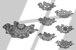 Mongolia Map Boho SVG Product Image 2