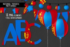National, Patriotic Party Bundle. Mongolia Product Image 1