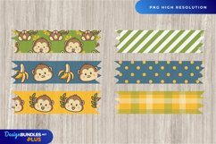 Monkey Patterned Tape Set Product Image 1