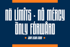 Monobran - Tall Sans Serif Font Product Image 11