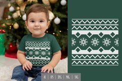 Monochrome with Snowflakes Mandala Pattern Product Image 1