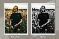 Monochrome Lightroom Presets Mobile Photoshop Actions LUT Product Image 11