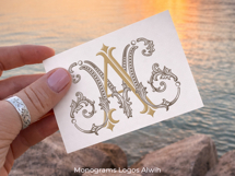MA AM Wedding Monogram Logo | Elegant Initials Vector Product Image 7
