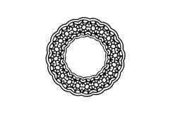 MONOGRAM 20 SVG Cut File 12170 Product Image 1