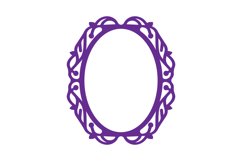Monogram Frame SVG Cut File Product Image 1
