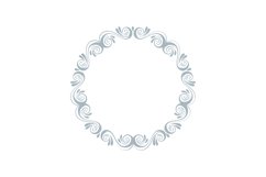 Monogram Frame SVG Cut File Product Image 1