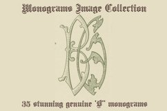 Monocracy Monograms Collection Letter &quot;B&quot; Product Image 1