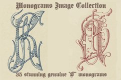 Monocracy Monograms Collection Letter &quot;B&quot; Product Image 3