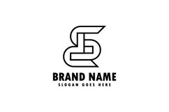 Monograms initial letter ds logo template design Product Image 1