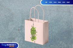 Monoline Arabic Lantern SVG Product Image 2