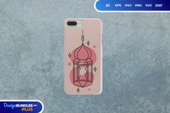 Monoline Arabic Lantern SVG Product Image 2