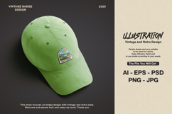 Outdoor Monoline Badge Design Product Image 2