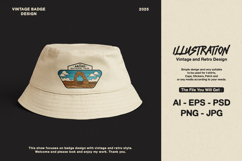 Outdoor Monoline Badge Design Product Image 4