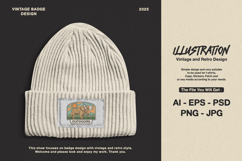 Outdoor Monoline Badge Design Product Image 6