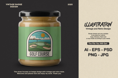 Outdoor Monoline Badge Design Product Image 7