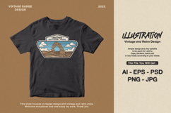 Outdoor Monoline Badge Design Product Image 9